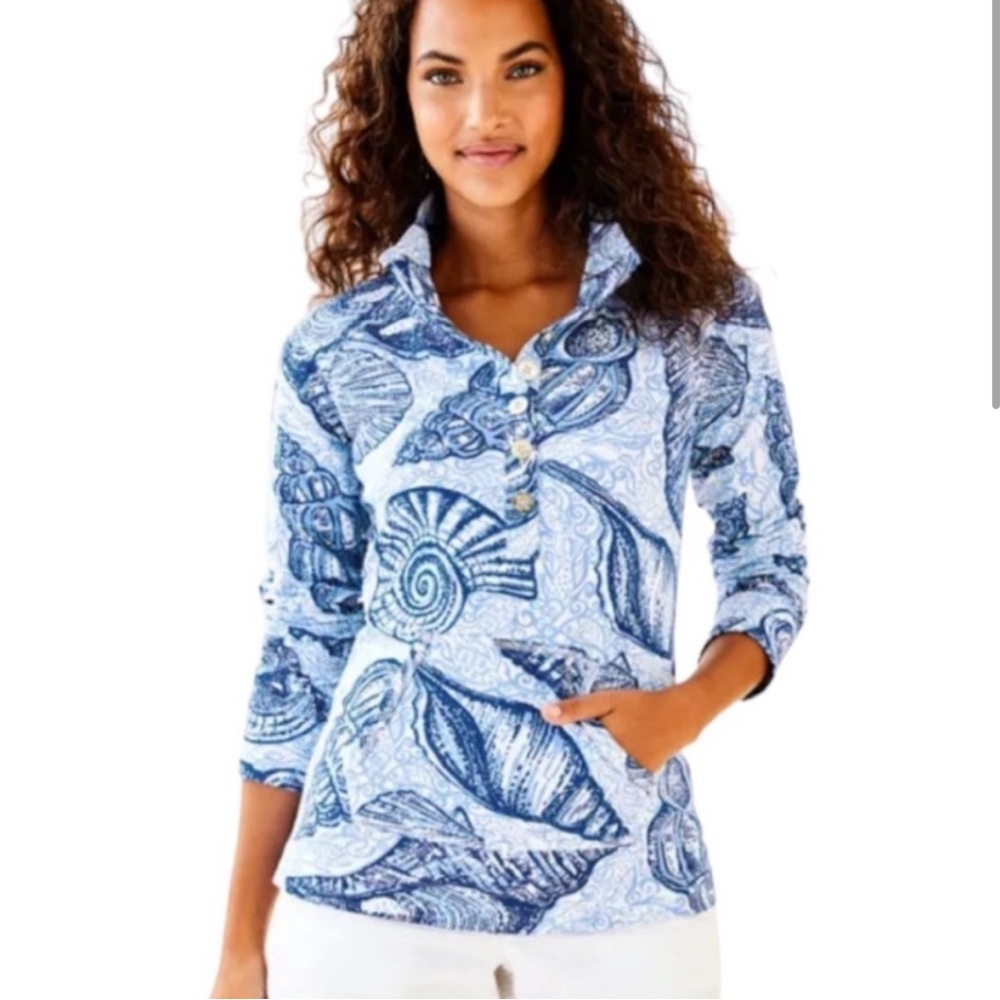 Lilly Pulitzer captain popover